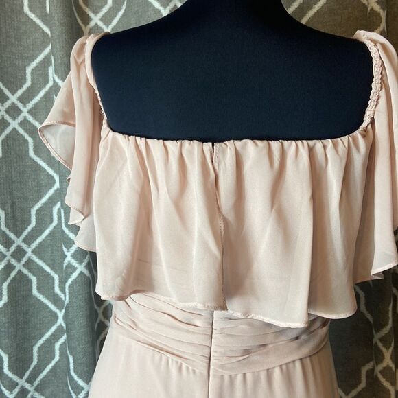 BILL LEVKOFF BRIDESMAID DRESS DUSTY ROSE -PINK  SIZE 16 - Picture 7 of 8